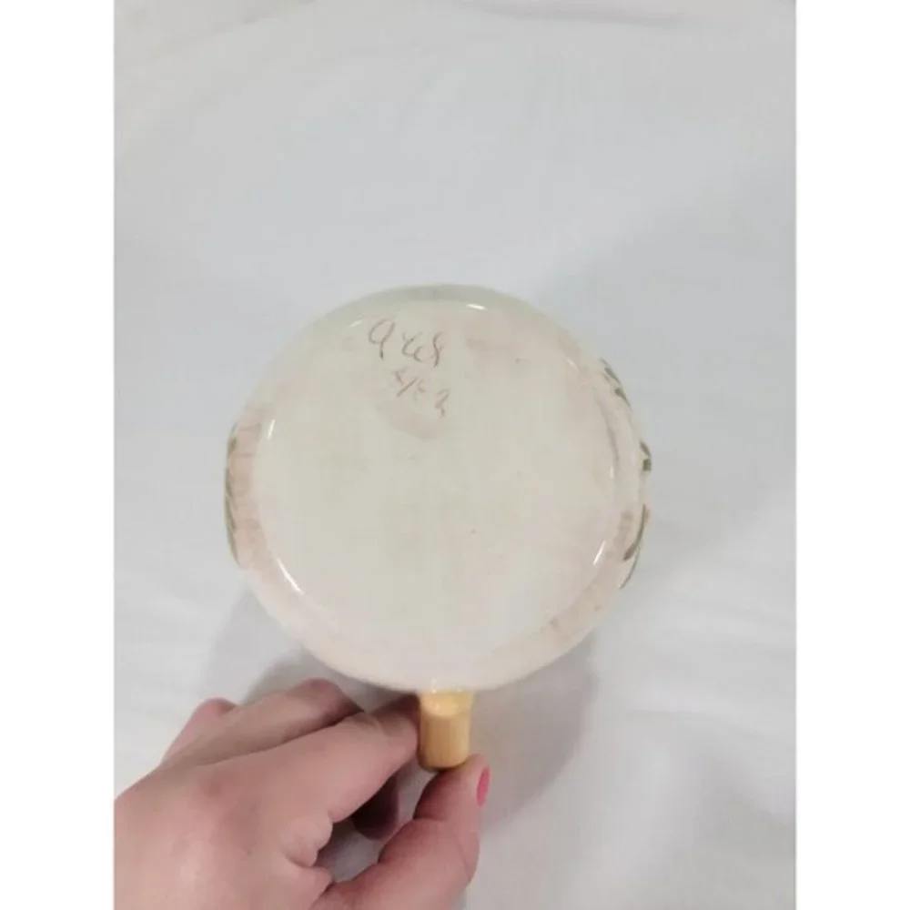 Arnel's Vintage 70s Retro‎ Mushroom Coffee Mug Cup Ceramic Kitchen Beige Yellow